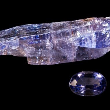 Tanzanite — spécimen minéral